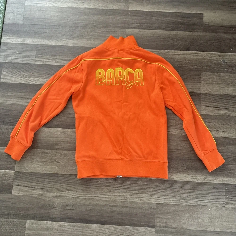 Nike N98 FC BARCELONA 2012/2013 BARCA Jacket Training Soccer Football Sz L Kids